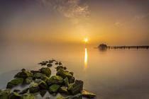 Wolkenlos am Timmendorfer Strand Ostsee von Dennis Stracke