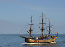 Bark Endeavour, Whitby by Rod Johnson