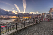 Landungsbrücken Hamburg Hafen von Dennis Stracke