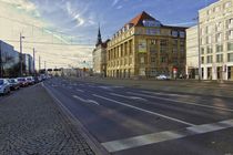 Leipzig, Tröndlinring Richtung Westen von langefoto