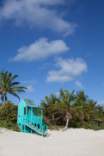 Flamenco Beach Culebra Island Lifeguard House von Matilde Simas