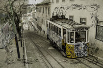 Lisbon Funicular  by Rob Hawkins