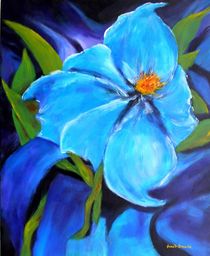 Blaue Blume by Eberhard Schmidt-Dranske