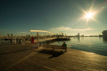 Barcelona Waterfront  von Rob Hawkins