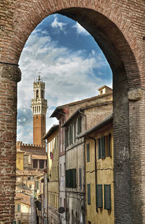 Durchblick / looking through an archway von Peter Bergmann