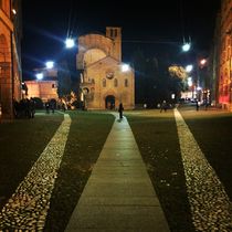 Piazza Santo Stefano by night by Azzurra Di Pietro