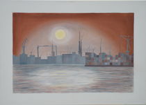 Hafen Hamburg by Helga Mosbacher