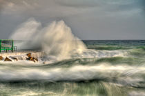 wild sea by Peter Bergmann