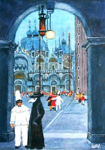 Karneval in Venedig von lura-art