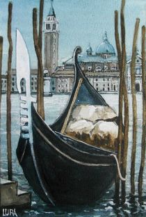 Gondel Venedig by lura-art