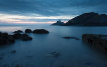 Sunrise at Mumbles Lighthouse von Leighton Collins