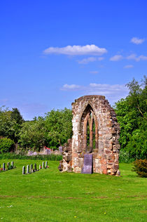 East Window Remains, Old Church at Ticknall von Rod Johnson