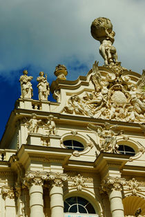 Giebel von Schloss Linderhof von Sabine Radtke