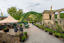 Burg Metternich-Oberer Burghof von Erhard Hess