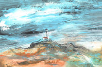 A Lighthouse In Spain von Miki de Goodaboom