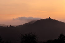 Sonnenaufgang über dem Siebengebirge by Frank Landsberg