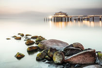 Teehaus auf der Seebrücke Timmendorfer Strand von Moritz Wicklein