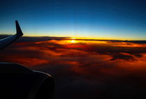 Sunset over the Clouds von ronny