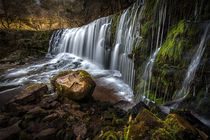 Sgwd Clun Gwyn, top section von Leighton Collins