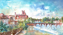 Albi Panoramic View von Miki de Goodaboom