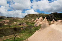 Residential area of Ancient Cappadocia. Mansions. Central Turkey by Yuri Hope