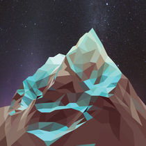 Night Mountains no. 5 von Henrik Bakmann