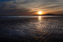 Aberavon beach sunset by Leighton Collins