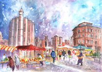 Saturday Market In Albi 02 von Miki de Goodaboom