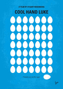 No616 My Cool Hand Luke minimal movie poster by chungkong