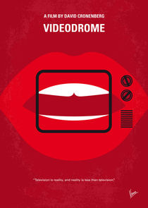 No626 My Videodrome minimal movie poster von chungkong