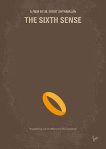 No638 My The Sixth Sense minimal movie poster von chungkong