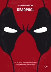 No639 My Deadpool minimal movie poster by chungkong