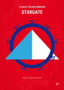 No644 My STARGATE minimal movie poster von chungkong