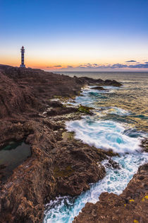 Sunset at Faro de Sardina, Gran Canaria von Moritz Wicklein