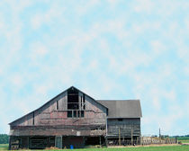 Grey Barn von Gena Weiser