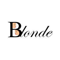 Text blonde with faces of women by Shawlin I