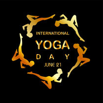 International yoga day june 21  von Shawlin I