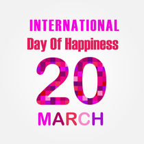 International Day of Happiness- Commemorative Day March 20 by Shawlin I