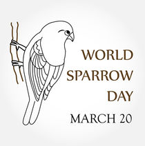 world sparrow day- March 20  von Shawlin I