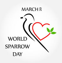 World sparrow day March 20  von Shawlin I