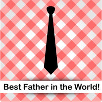 Tie on a red gingham pattern by Shawlin I