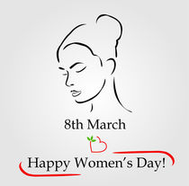 8th March womens day greetings  von Shawlin I