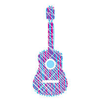 Guitar scribbled  von Shawlin I