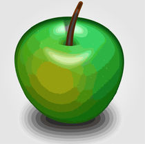 Green apple  by Shawlin I