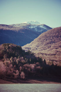 Mountains in the background XIV by Salvatore Russolillo