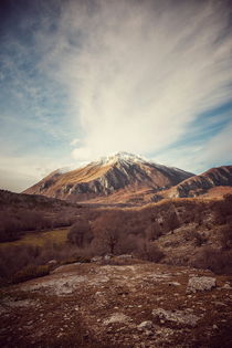 Mountains in the background  XVII von Salvatore Russolillo