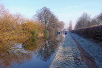 Frosty Tow-path von Rod Johnson