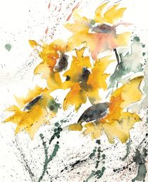 Sonnenblumen 10 by Ismeta  Gruenwald
