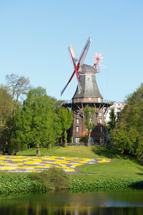 Bremen : Wallmühle in den Wallanlagen by Torsten Krüger