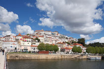 Coimbra : Altstadt mit Universität und Fluss Mondego by Torsten Krüger